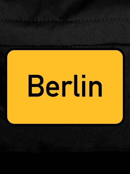 Berlin street sign