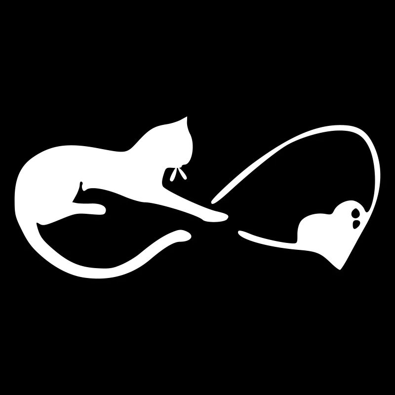 infinite heart cat cats