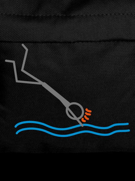 springen / schwimmen