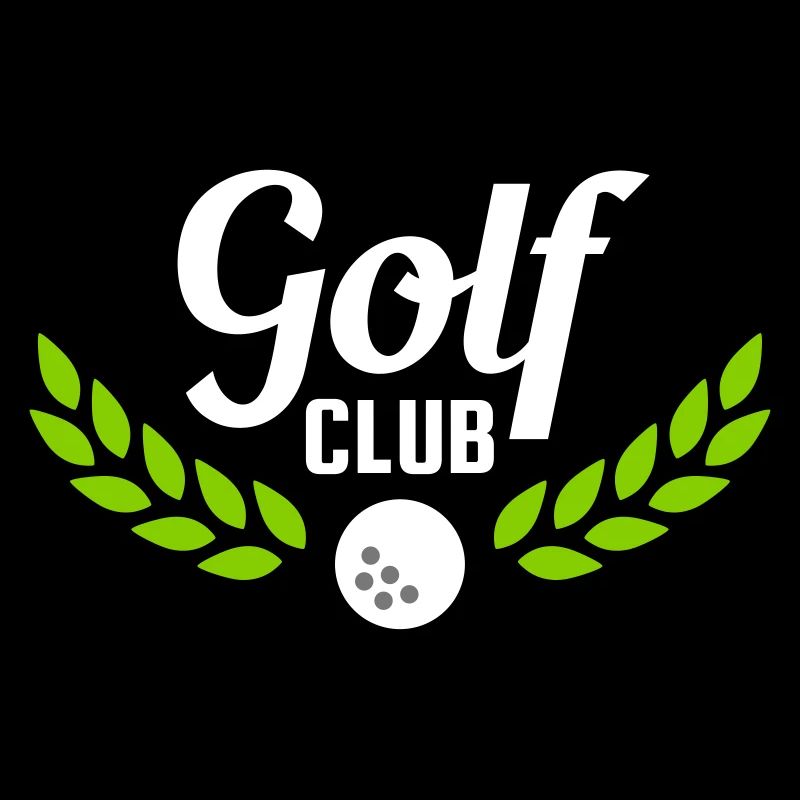 Golfclub (Lorbeerkranz, Golfball)