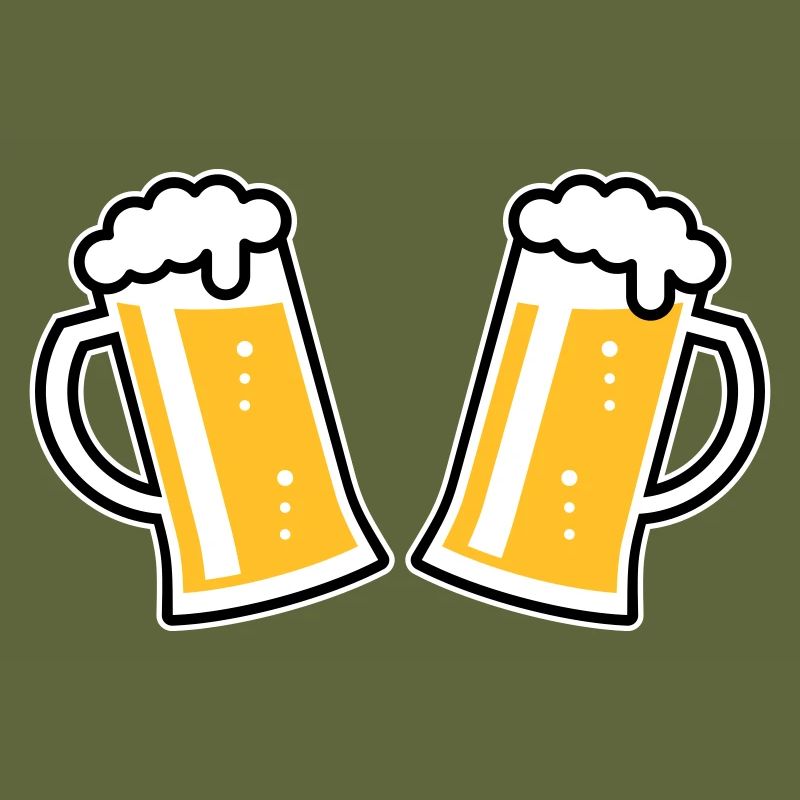 2 chopes à bière Prosten (bière / chope à bière / 3C)