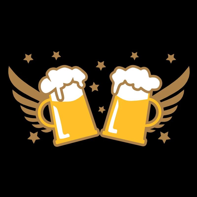 2 litres de bière aile Bierkruege 3c Prost