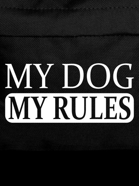 My dog, my rules