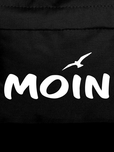 Moin mit Möwe weiß