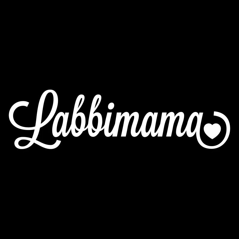 Labrador-Mama mit Herz