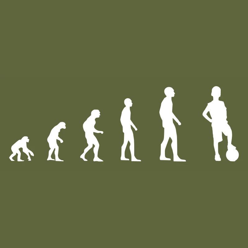 Fußball Junge – Evolution