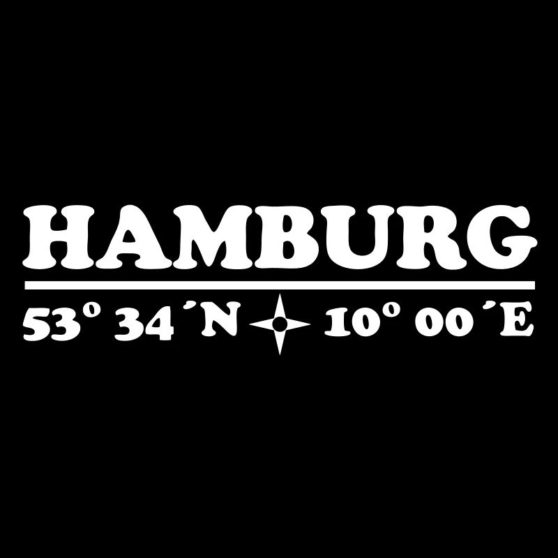 Hamburg coordinates 1c Longitude Latitude