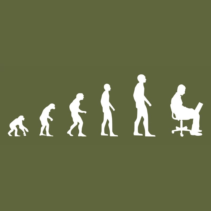Büro IT Angestellter – Evolution
