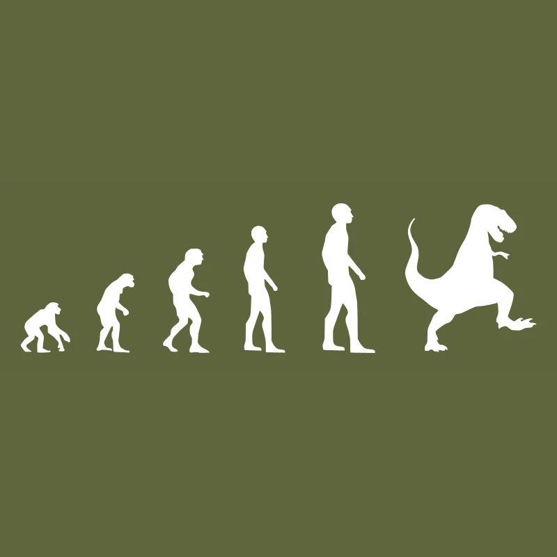 Dinosaur Pounding T-Rex Cute – Evolution