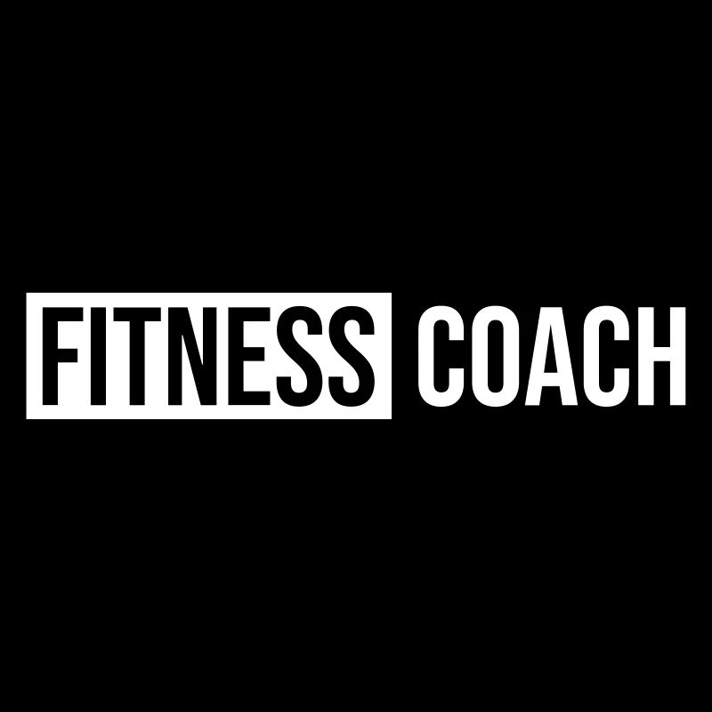fitness coach blue black