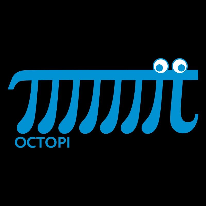Pi Octopi Mathematik Mathe Nerd Geek lustige coole
