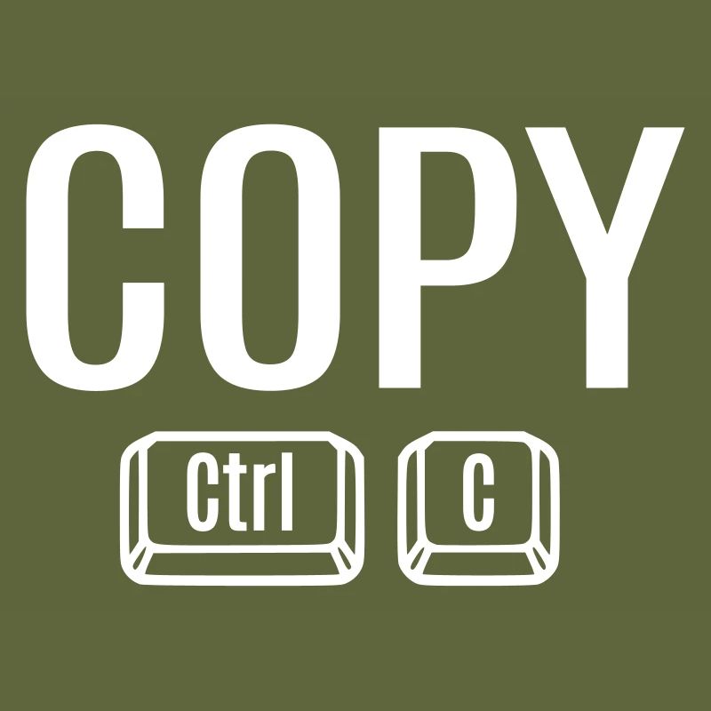 Copy Paste Ctrl + C V Vater Mutter Kind Baby Fun