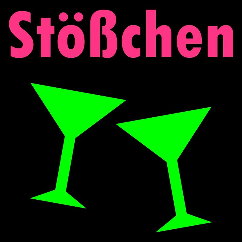 Stößchen (zwei Cocktailgläser)