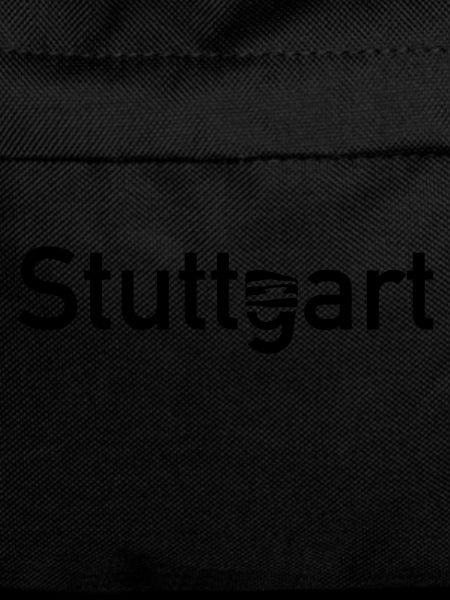 Stuttgart Stadtschild mit -Museum Skyline