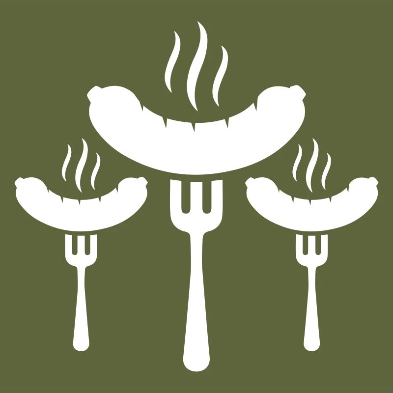 Bratwurst icon sausage