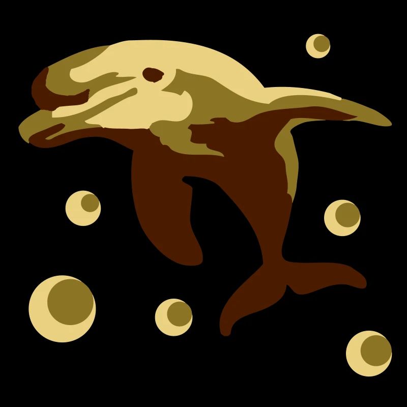 Dauphin dans l'eau