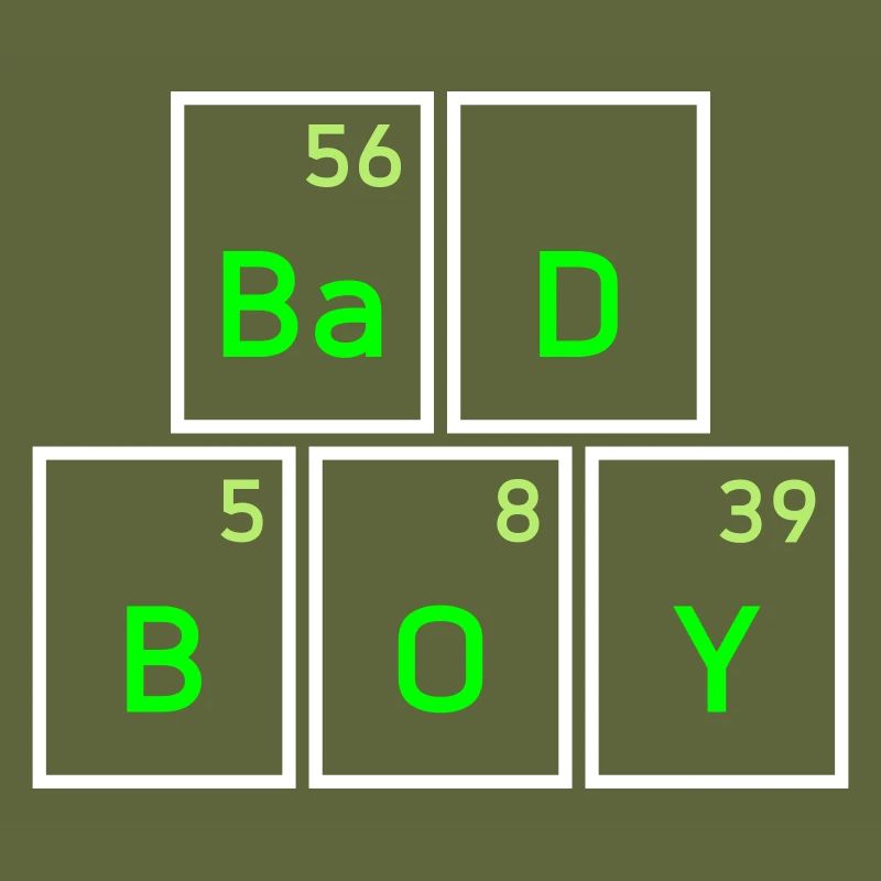 Barium, deuterium, boron, oxygen, yttrium