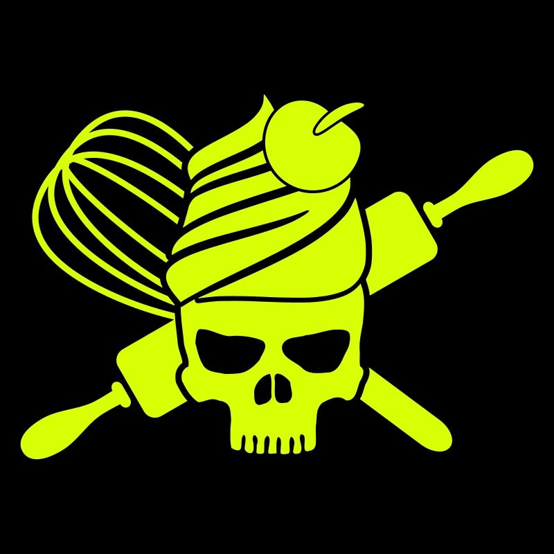 Crâne de cupcake