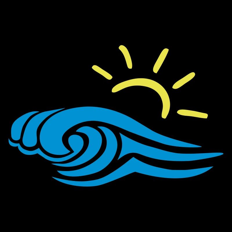 Waves and sun