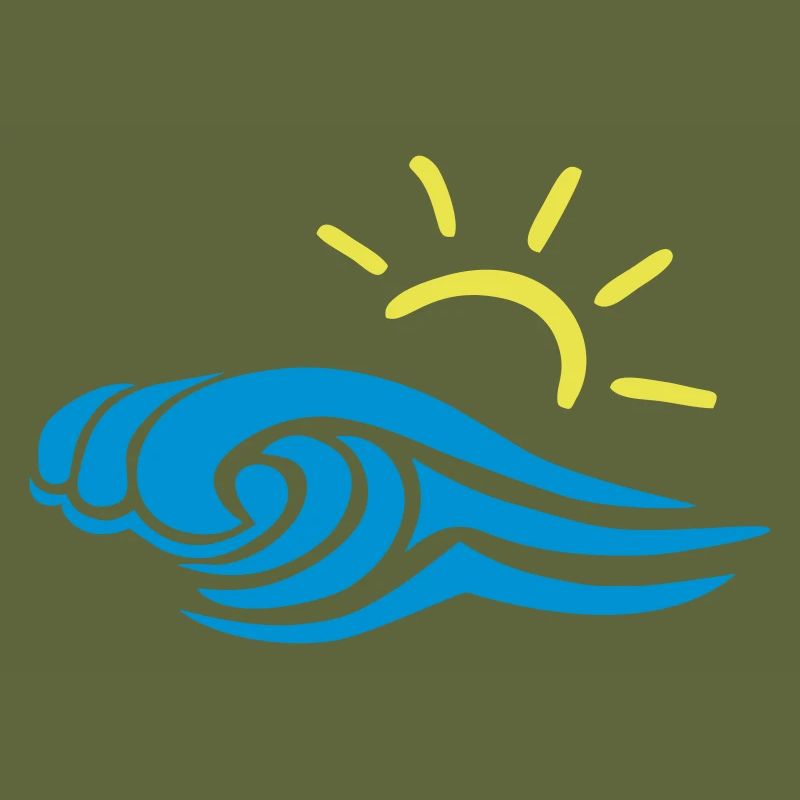 Waves and sun