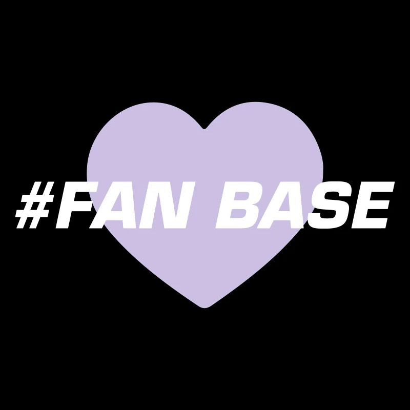 Fan Base Herz Liebe