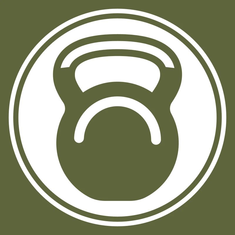 Dumbbell weights icon