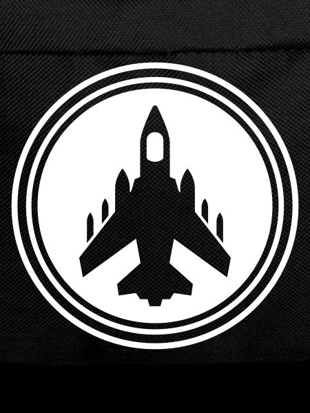Airplane jet symbol