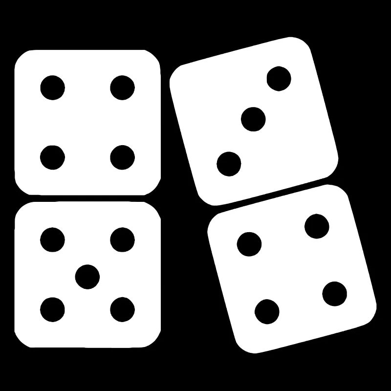Dominosteine (anpassbare Farbe)