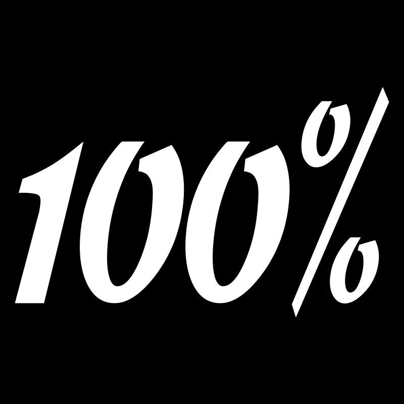 100%