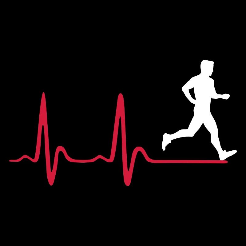 Running Man, runner & heartbeat