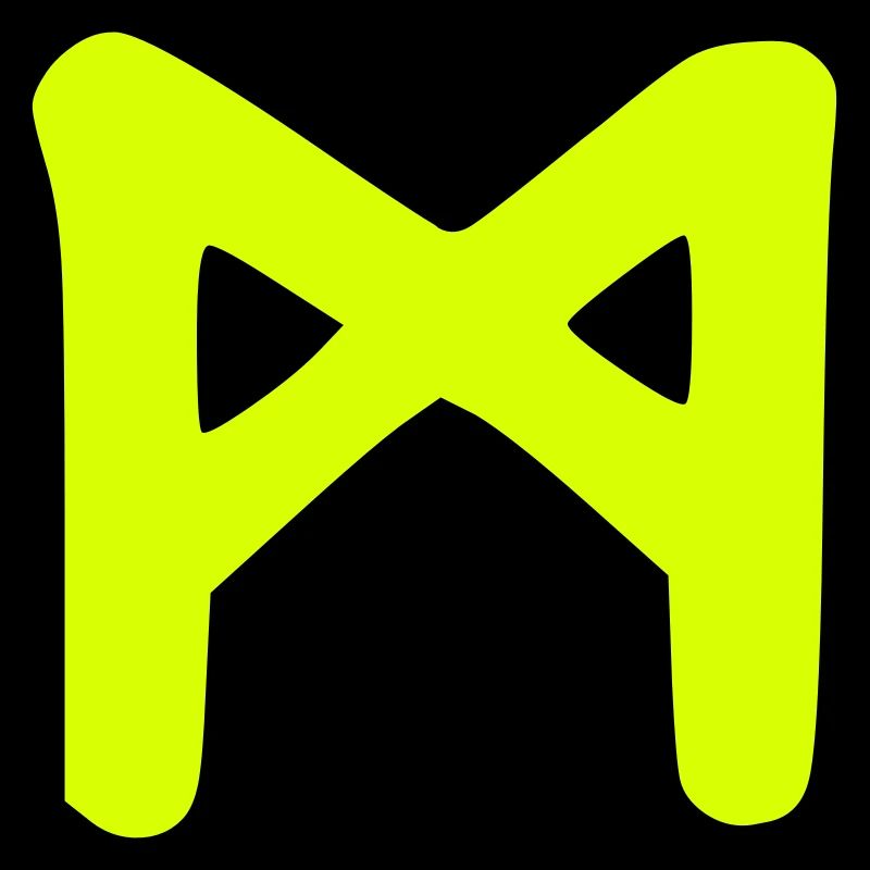 Celtic Symbols - Rune MANNAZ 1