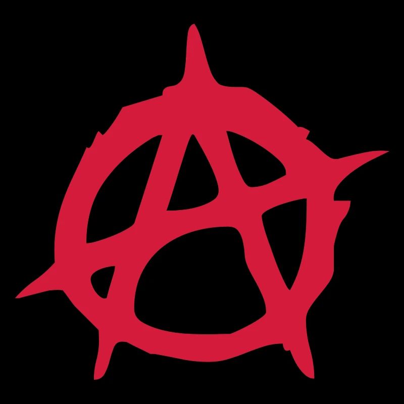 Anarchy représentation de caractères symbole