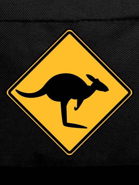 Caution kangaroo