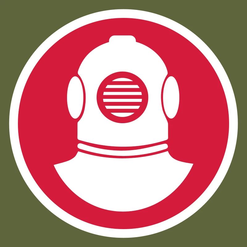 Diver Helmet Circle