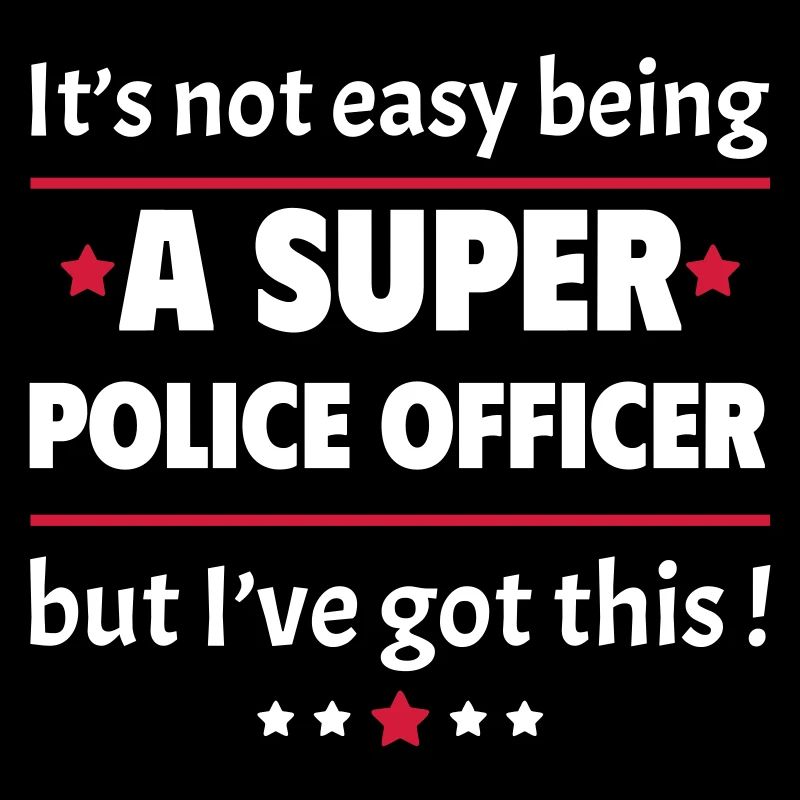 Not easy to be a super policeman!
