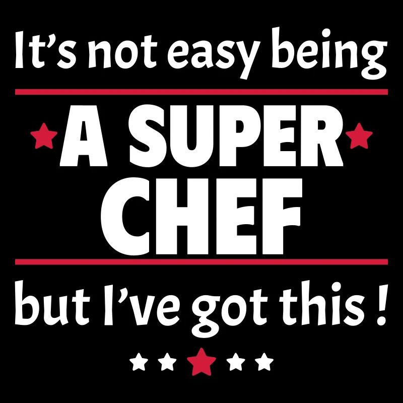 Nicht einfach, ein Super-Koch zu sein!
