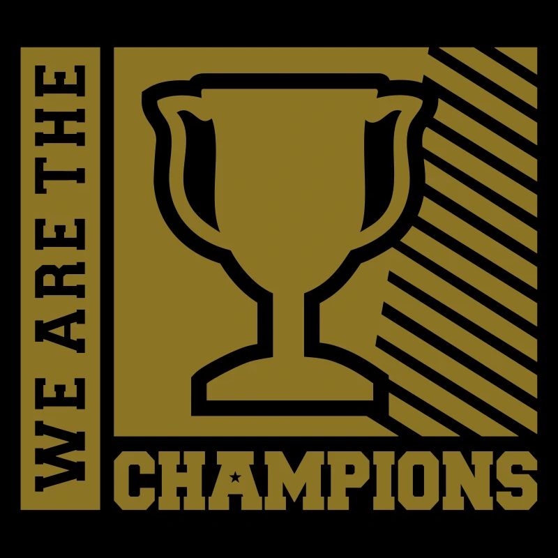 We are the Champions (lettering)