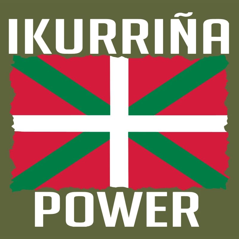 Drapeau Basque Ikurrina power