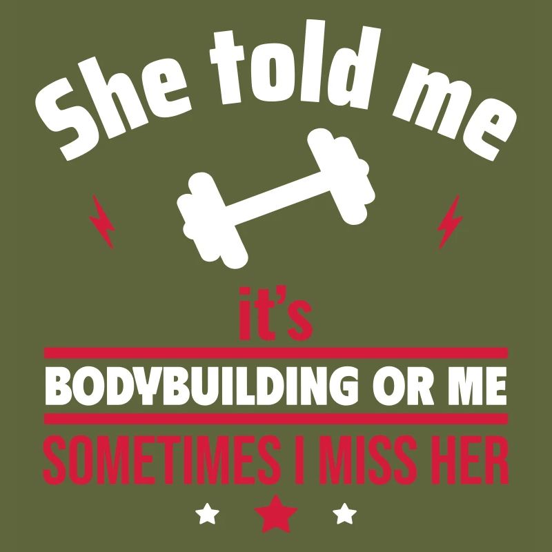 Elle a dit soit la musculation, soit moi