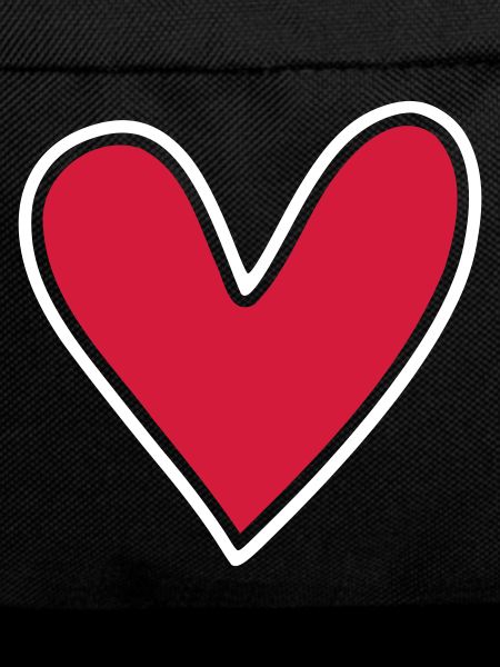 Simple heart for labeling