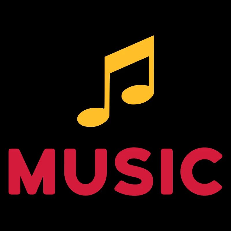 ★ Designfarben änderbar ★ Music (Note)