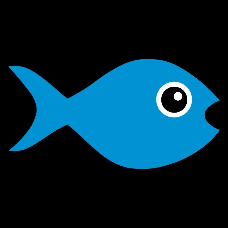 ★ Couleurs de conception modifiables ★ Poisson aux yeux écarquillés