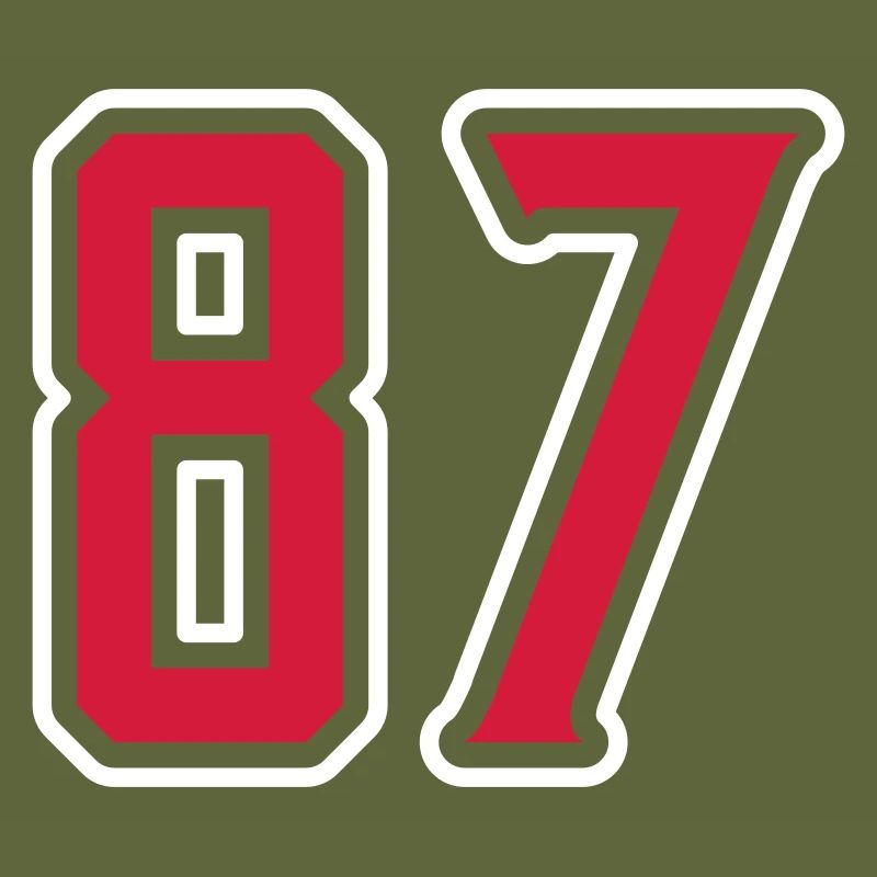 87 Number Symbol