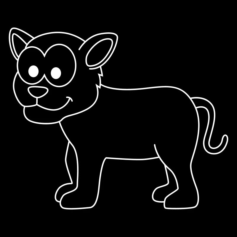 Panther Comic Animal