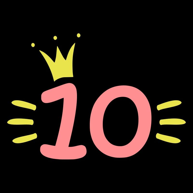 10 Geburtstag Krone