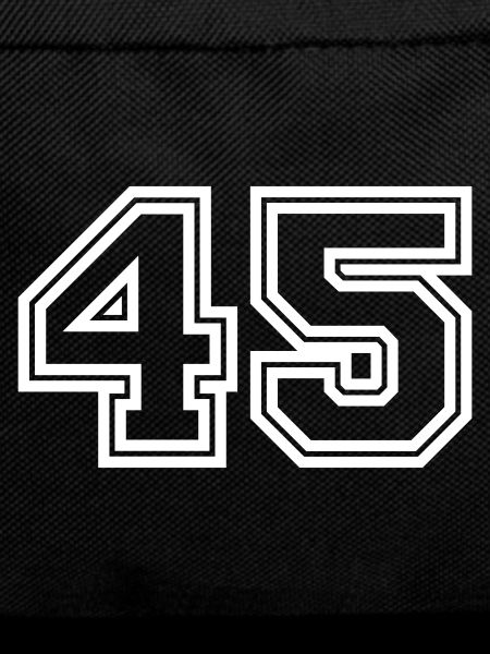 45 number symbol