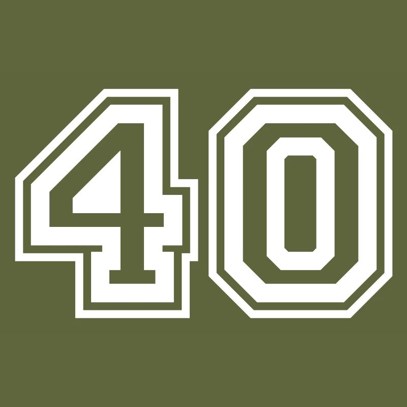 40 Zahl nummer