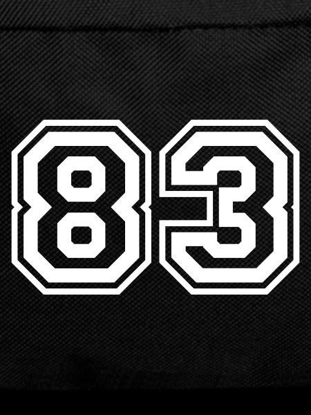 83 Zahl nummer