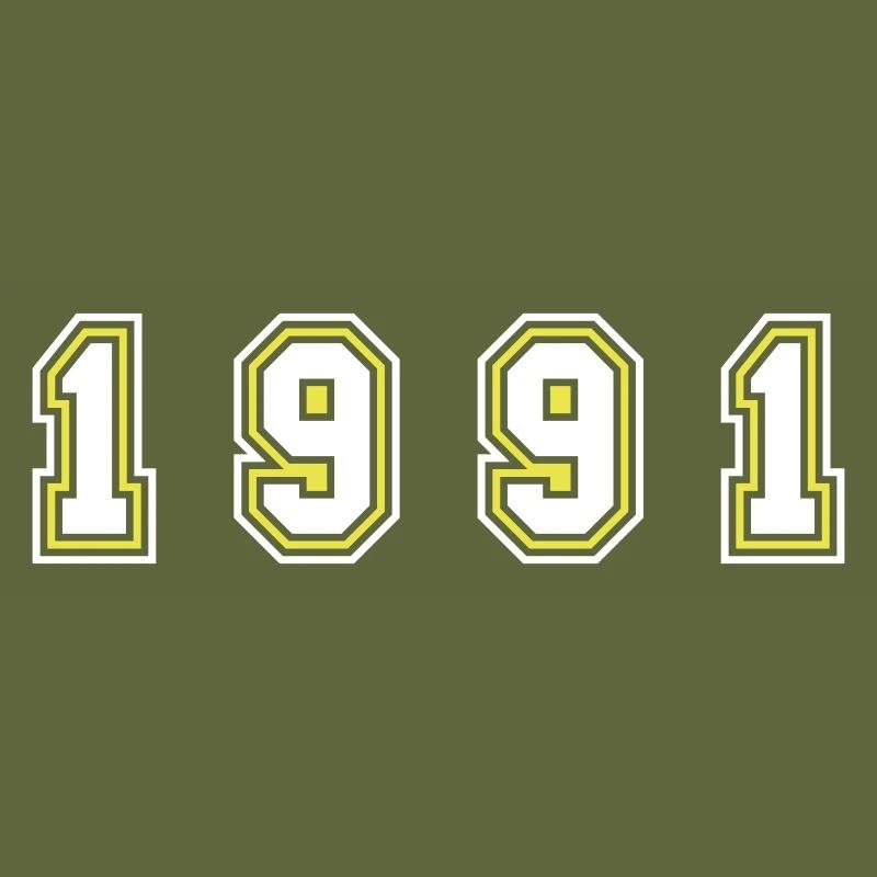 1991 Year Number