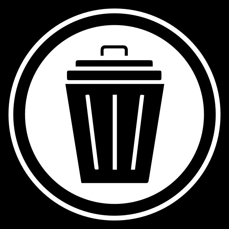 Mülltonne Symbol